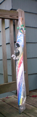 Golf umbrella + sunglasses