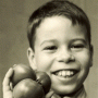 boy with apples
