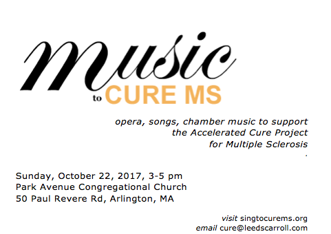 Concert post card
